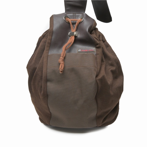 DANIELLA LEHAVI Vegan Collection Mesh Hobo Bag in Brown - Picture 8 of 13